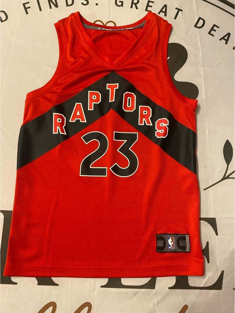 Fanatics Toronto Raptors Fred VanVleet #23 NBA Basketball Jersey